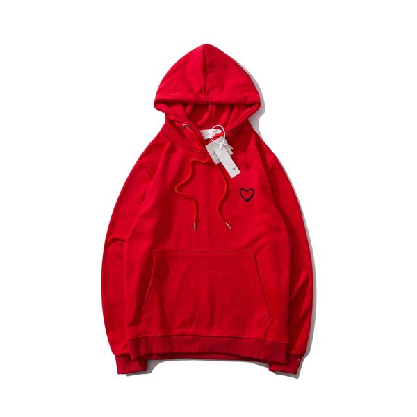 

tide дизайнер бренда мужского балахона сердце высокого класс люкс частная пользовательская толстовка классические небольшие красное сердце л, Black