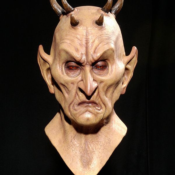 

hexagonal beast mask anime demon mask horror halloween fright masks