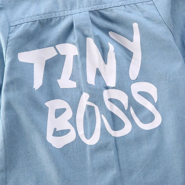 

pudcoco infant kid baby girl 2t-7t denim jacket shirt letter print blue long sleeve coat shirt, Blue;gray