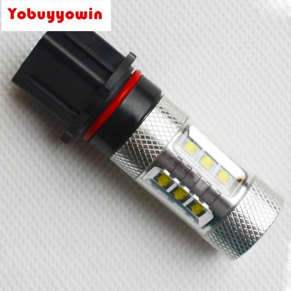 

p13w cree chips super bright high power white 6000k 80w type led car auto truck fog/drl/ driving light bulb (1pcs,dc12-24v