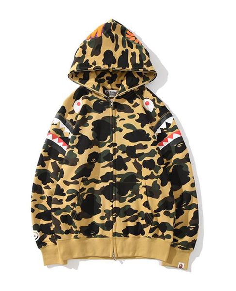 

mens shark head designer hoodie europe famous brand printing sweatshirt street fashion men women luxury sweatshirts personality, White;black