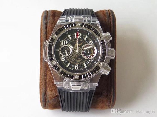 

2019 силикон 7750 движение ремешок автоматические механические движения водонепроницаемый дизайнер часы роскошных мужские часы механические, Slivery;brown