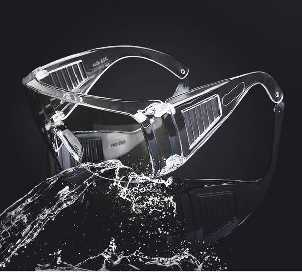 

transparent safety glasses dust-proof working glasses eyewear splash protective anti-wind glasses