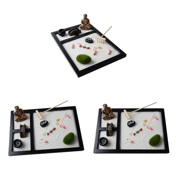 

3 set mini garden for home office living room meditation relaxation