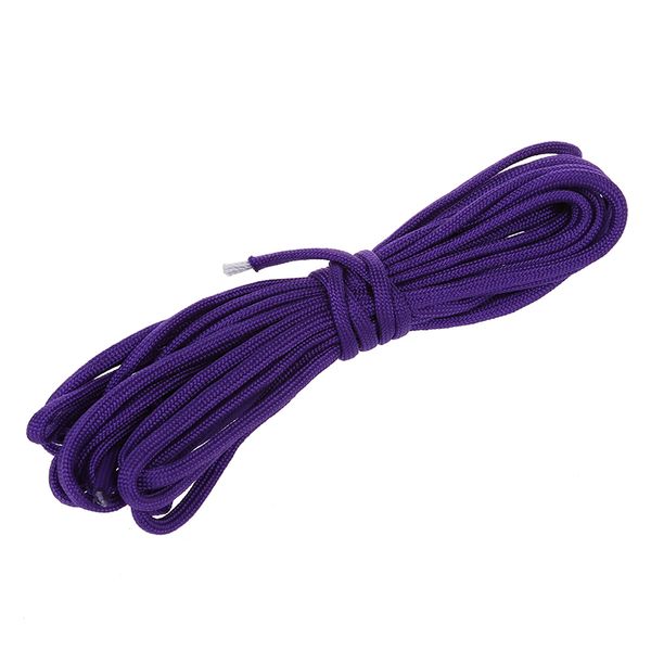 

20ft paracord parachute cord lanyard nylon desert survival 7 strand-purple