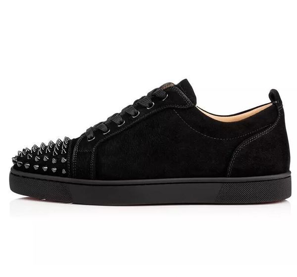 

обувь дизайнер spike младший теленок low cut mix 20 red bottom sneaker luxury party свадебная обувь из натуральной кожи шипы шнуровке повсед