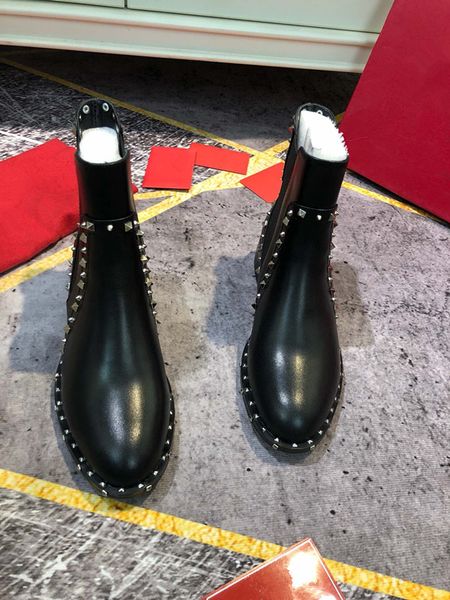 

martin desert boot cowboy fahsion boots platform women winter boots 100% real leather heel flamingos medal heavy duty soles, Black