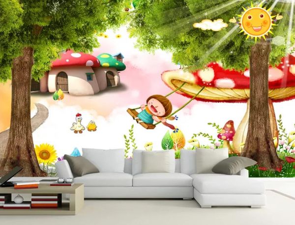 

современные обои стены красивая детская комната свежий детская комната, детская комната, мультфильм фон настенная живопись