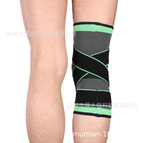 

2 pcs outdoor sports gear knee brace surport pressurized character riding breathable and comfortable knee pads, Black;gray