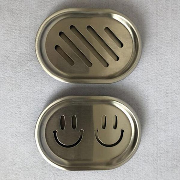 

soap dish holder stainless steel wall mounted bathroom creative double draining soapbox