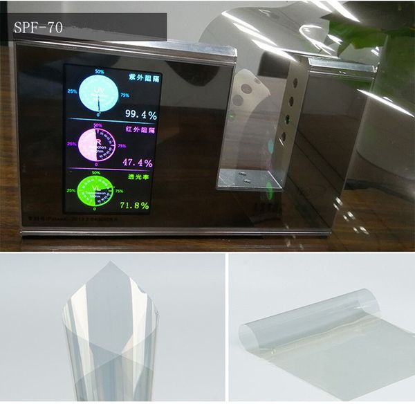 

automotive window films 70% vlt 2mil thickness light gold 60''x12