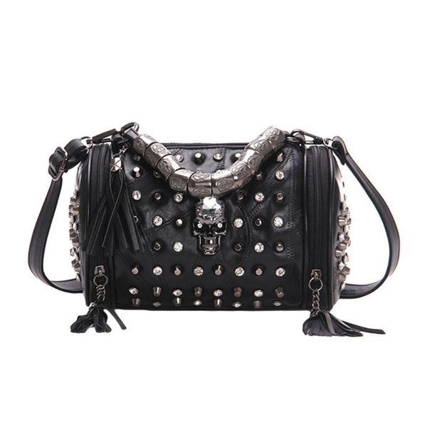 

женщины кисточки сумки на ремне, конфорка-nail коммуникатор дорожная сумка punk crossbody сумочка череп декор для партии знакомства коммутир