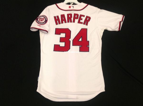 

majestic washington #34 bryce harper cool base jersey mens stitched wholesale big and tall size xs-6xl baseball jerseys, Black;blue