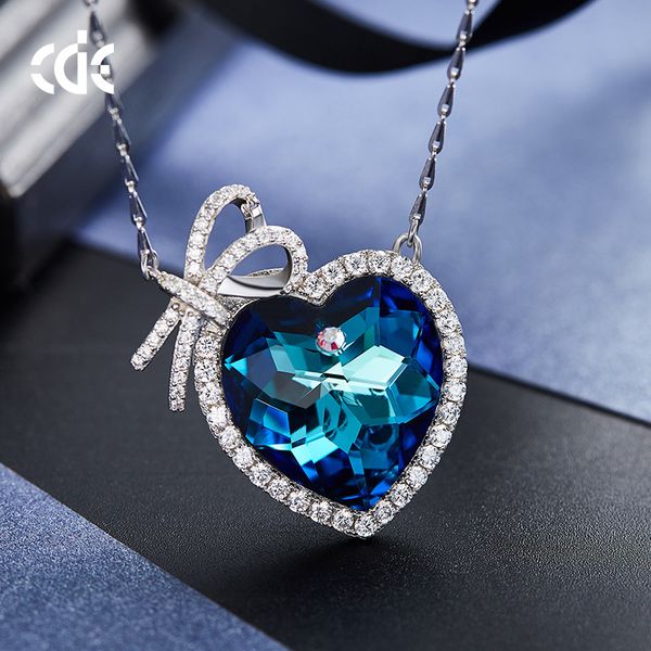 

wedding party silver s925 beaded pearl gift woman lady diamond jewelry necklaces for bride acting initiation graduation cde-471