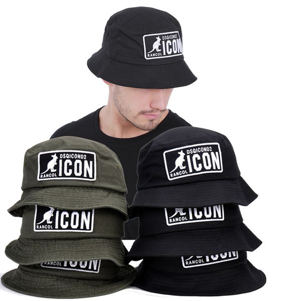 

открытый зонт рыбак шляпа dsqicond2 значок шляпа дизайнер роскошные шляпы шапки женские мужские новая мода шляпа, Blue;gray