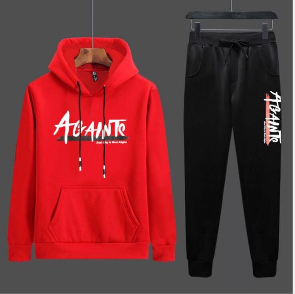 

2020 new fleece winter tracksuit men set streetwear mens hoodie sets camouflage thick hooded jacket male patchwork moleton masculino, Gray