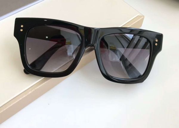 

square sunglasses 19004 black/grey gradient lens vintage sun glasses mens sunglasses shades uv 400 with box, White;black