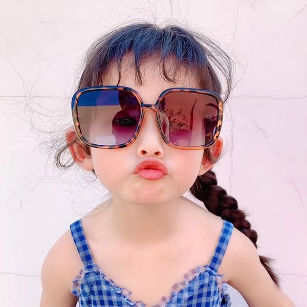 

dilumi 2020 fragrant granny children's sun for boys and glasses glasses girls uv-proof baby sunshade sunglasses, Blue