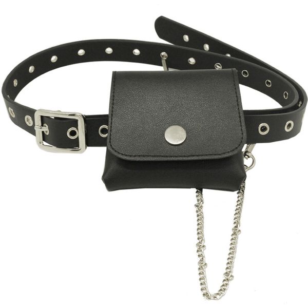 

accessories belt female punk chain belt female small pockets of wild women dress sub tide ins decorative bags