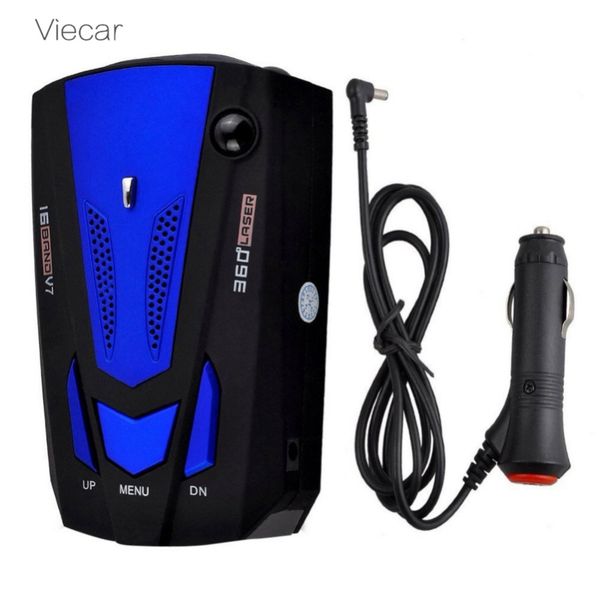 

car vehicle anti car detector v7 speed voice alert warning 16 band speed control detector new