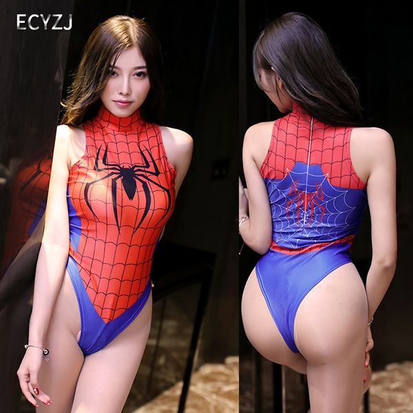 

5uri6 ecyzj anime super hero spider-man tight pants swimsuit tight pants swimsuit two-dimensional cos jumpsuit dead storage water series tig, White;black