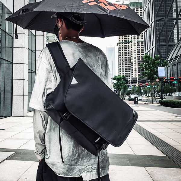 

2020 original design fashion street large capacity shoulder bag & oxford fabric material l:width 44cm height 35cm thickness 12cm
