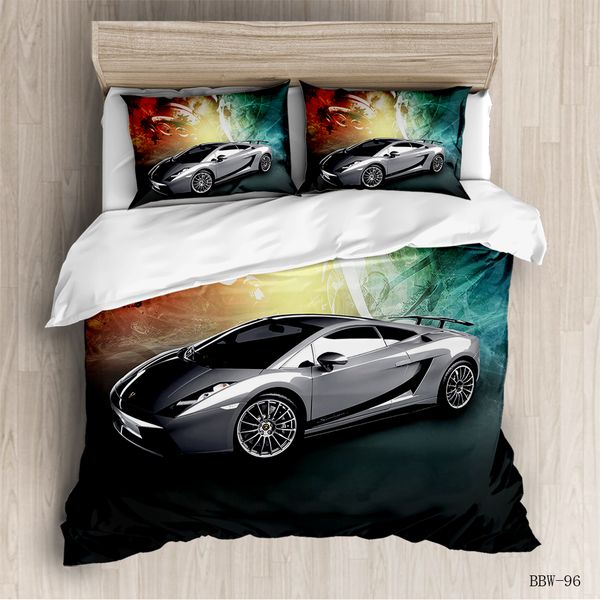 

3d bed motorcycle racing bedding set vet cover seking size duts single kids bedding for children comforter set