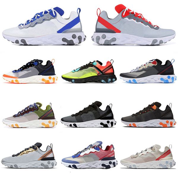 

2019 react element 87 undercaver tennis shoes for men running sneakers women royal tint sail volt racer pink black sports designer trainers