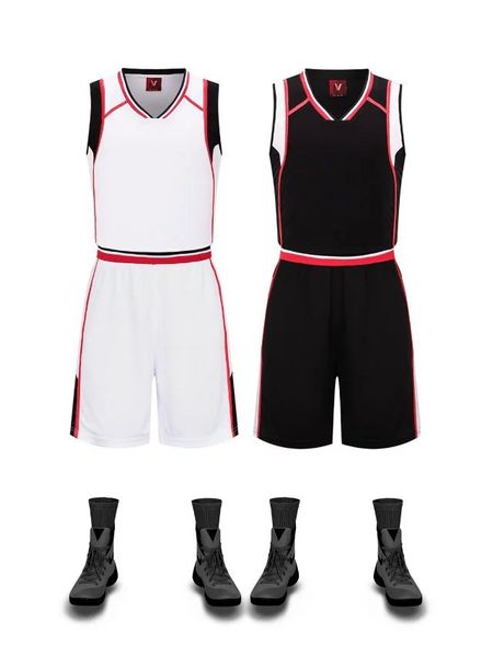 

discount men training basketball sets with shorts uniforms reversible basketball jerseys for that home and away look kits sports a27-1, Blue;black