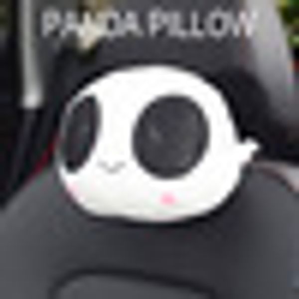 

vehemo smile for pillow car headrest panda car auto rest mat kids lumbar cushion
