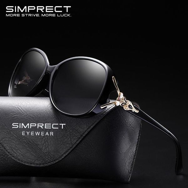 

simprect polarized sunglasses women 2020 square oversized sunglasses retro anti-glare driver's sun glasses shades for women cxkyk