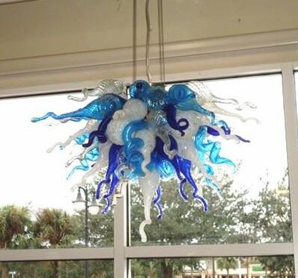 

Colorful Hand Blown Glass Chandelier Light Home Decoration Custom Made Murano Glass Pendant Lamps Modern Art Style Glass Chandelier