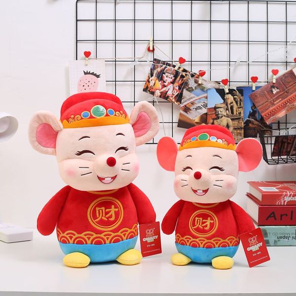 

chinese new year mascot cartoon plush mouse