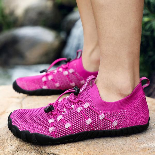 

beach shoes quick dry non-slip diving socks swimming pool surfing elastic band creek diving shoes quick-drying lightweight, Black