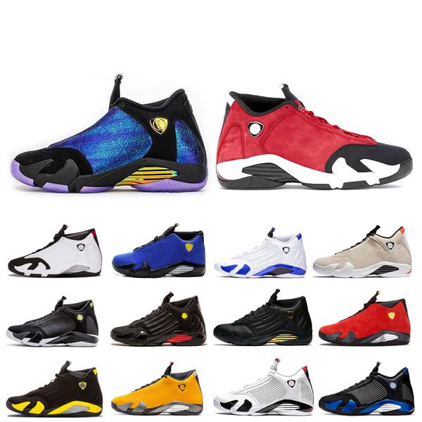 

14 14s gym red jumpman mens basketball shoes reverse ferrar university gold thunder last sdesert sand dmp black toe sneakers