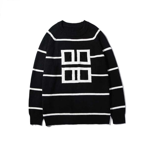 

mens designer hoodie sweater spring autumn luxury lady casual brand sweaters hollow out pattern hoodies winter streetwear, White;black