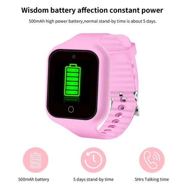 

fashion cartoon children smart watch phone toy kids sos call waterproof lbs location finder electronic toy walkie talkies gifts
