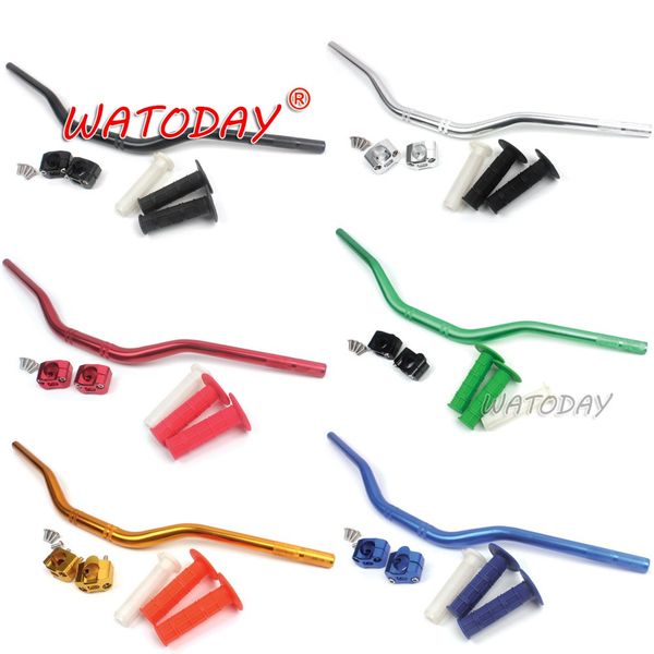

28мм 1 1/8" мотоцикл fat handlebar + cnc монтажный зажим адаптер + soft ручек