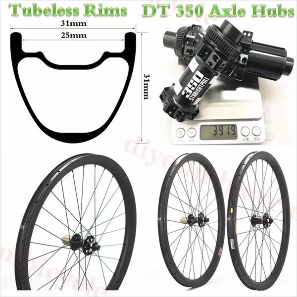 29er disc wheelset