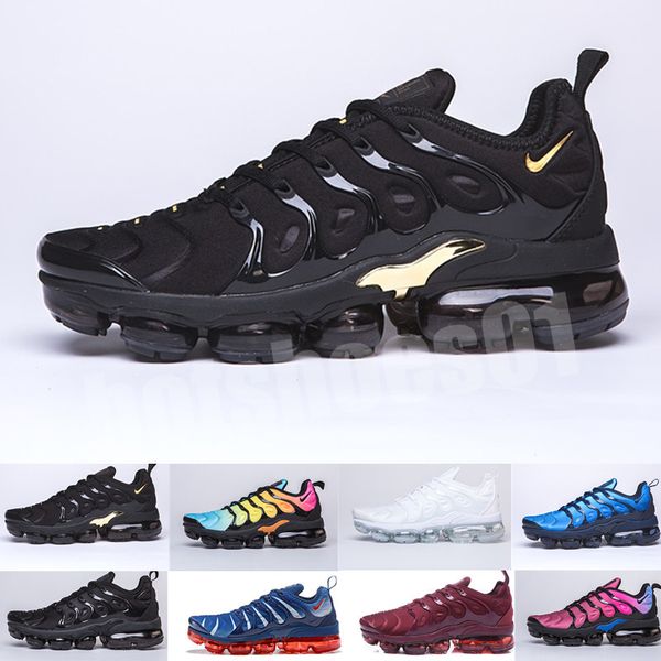 

2020 new original tn plus fashion casual shoes sale volt hyper violet men women shoes triple designers white black red blue trainer tn shoes