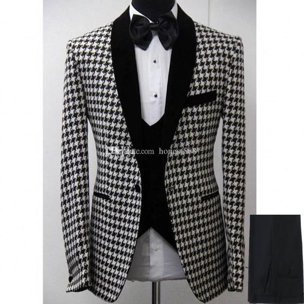 

handsome one button groomsmen shawl lapel groom tuxedos men suits wedding/prom/dinner man blazer(jacket+pants+tie+vest) 626, Black;gray