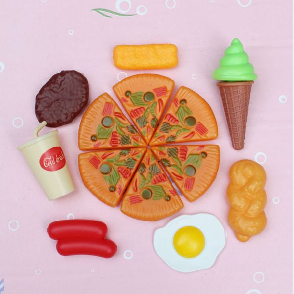 

fake pizza fast cooking pretend kitchen role play toy board game children simulation foods toys creative material dazzling toys
