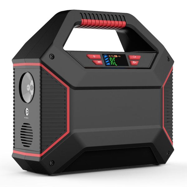 

42000mah portable lithium power station with ac 110v 220v dc usb emergency power supply portable solar generator