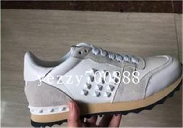 

size 35-46 women/men casual shoes camouflage genuine leather lace up couple star shoes rivets flat shoes fdzhlzj, Black