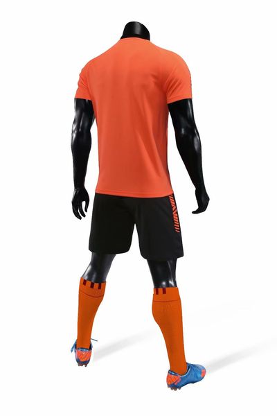 

2019 men training football sets with shorts uniforms reversible football jerseys for that home and away look kits sports b09-06, Black;red