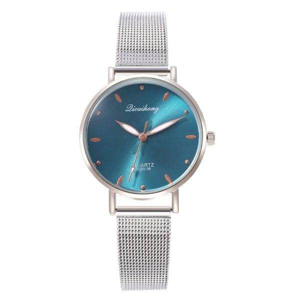 

watch women casual leather charming star watch women's fashion net with alloy female student relÃ³gio masculino#1015, Slivery;brown