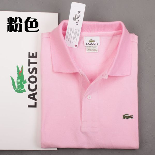 

2019 Марка Моды Классические Мужчины Рубашка Поло Лето Крокодил Вышивка Рубашки По