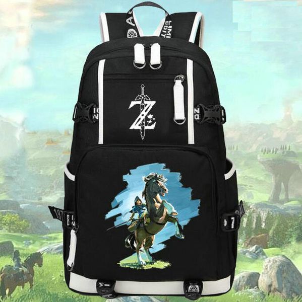 

breath wild backpack the legend day pack nice game school bag print packsack computer rucksack sport schoolbag outdoor daypack