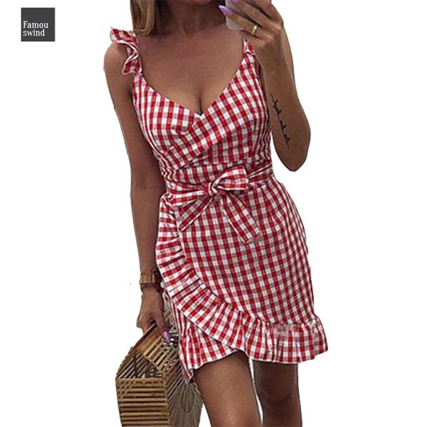 

ruffles 2019 summer dress vintage beach boho streetwear new spaghetti strap v neck party women dress designer clothes, Black;gray