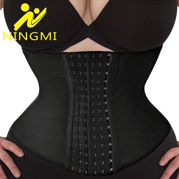 

trainer waist ningmi slim high body shaper slimming shapewear corset belt corrective underwear strap fajas girdles waist cincher